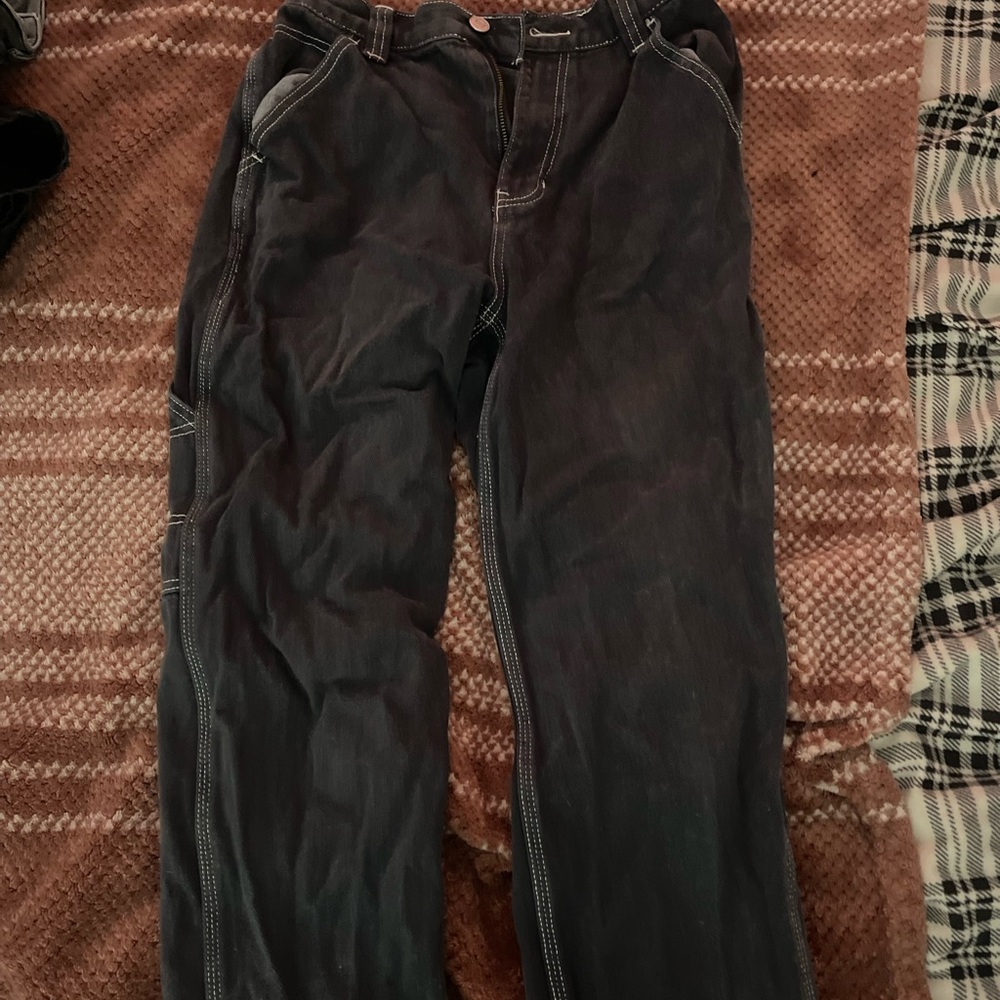 Pacsun Black Carpenter Pants